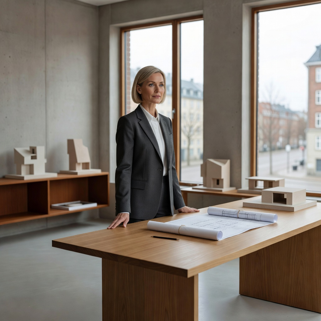 Mette Krog, Danish Modernist Architectural Designer
